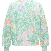 Ragwear Sweat-shirt 'Wuss' écru / bleu / émeraude / orange