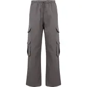 DEF Pantalon cargo 'Pure' gris foncé