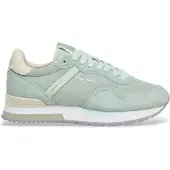 Pepe Jeans Hailon Basic Trainers Vert EU 40 Femme