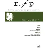 Puf Rfp 2025, t. 89, n.1 - Collectif