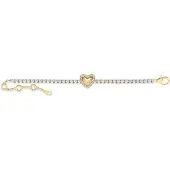 GUESS Bracelet 'Beloved' or / transparent
