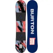 Burton - Snowboard - Grom Camber 2026 - Taille Enfant 130 cm - Rouge