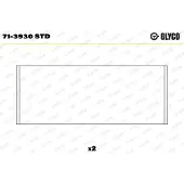 GLYCO Coussinet de vilebrequin 71-3930 STD
