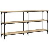 vidaXL Table console chêne sonoma 150x29x75 cm bois d'ingénierie