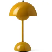 &tradition Lampe de Table &Tradition, Flowerpot VP9, dimmable, Jaune, Salon / séjour, Plastique, Design