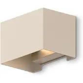Calex Applique murale Venice, faisceau lumineux réglable, couleur beige