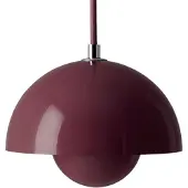 &tradition Flowerpot VP10 Suspension Dark Plum