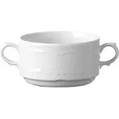 Hendi Bol à soupe Porcelaine d'hôtel Blanc | 250 ml (6 pièces)