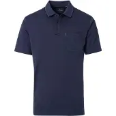 Casa Moda Regular Fit Polo bleu, Unicolore