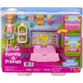 Barbie Famille et Amis : Chelsea, poupée de mode pour pique-nique