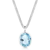 Elli Chaîne bleu clair / argent