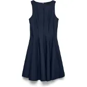 Vero Moda Robe de cocktail 'VMDrea' bleu marine