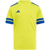 Adidas T-Shirt fonctionnel 'Squadra 25' bleu roi / jaune fluo