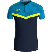 Jako T-Shirt fonctionnel bleu / bleu marine / citron vert