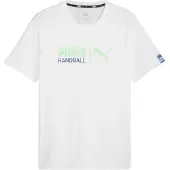 Puma T-Shirt fonctionnel vert / noir / blanc