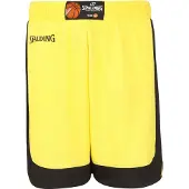Spalding Pantalon de sport 'Hustle' jaune / noir