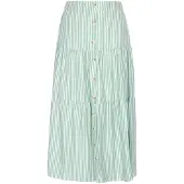Usha Jupe 'Casual' menthe / blanc