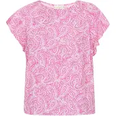 Gaya Chemisier 'Fashion Look' rose / blanc