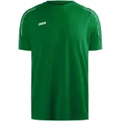 Jako T-Shirt fonctionnel vert gazon / blanc