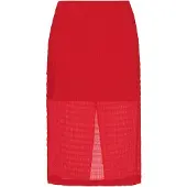 Faina Jupe rouge vif