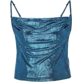 Faina Haut 'Festive' bleu