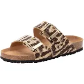 Tamaris Mule beige / chocolat / noir