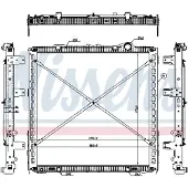 Nissens Radiateur, refroidissement du moteur