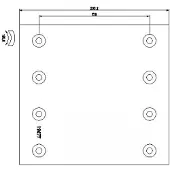 Highway Automotive Radiateur, refroidissement moteur 10011016HW