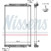 Nissens Radiateur, refroidissement du moteur