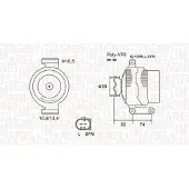 MAGNETI MARELLI Alternateur 063731928010