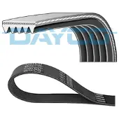DAYCO Courroie trapézoïdale à nervures 5PK1525HD