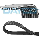 DAYCO Courroie trapézoïdale à nervures 9PK1690HD