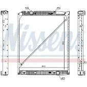 Nissens Radiateur moteur NIS 62653A