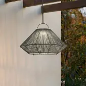 LINDBY Luminaires d'extérieur , Austas, dimmable, Gris, Balcon, Plastique, Moderne