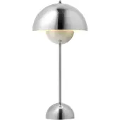 &tradition Flowerpot VP3 Lampe de table Chrome-plated