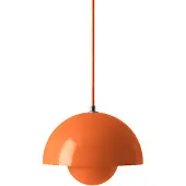Andtradition Suspension &Tradition, Flowerpot VP1, dimmable, Orange, Salon / séjour, Métal, Design