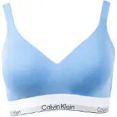 Calvin Klein Lv00qf8498 Triangle Bra Bleu L Femme