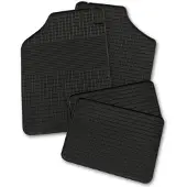 Petex Tapis en caoutchouc 4 pièces "Standard" universellement adapté à différentes voitures. Voitures