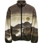 Only & Sons Veste en polaire beige / marron / noisette / brun foncé