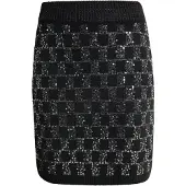 Faina Jupe gris argenté / noir