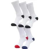 Urban Classics Chaussettes bleu / rouge / noir / blanc