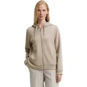 Tom Tailor Veste de survêtement taupe