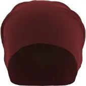 MSTRDS Bonnet 'Beanie' rouge foncé