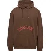 Thug Life Ink Hoodie Marron M Homme
