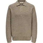 Only & Sons Pull-over marron