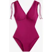 Bonprix Maillot sculptant à larges bretelles, maintien léger