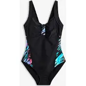 Bonprix Maillot sculptantavec empiècement imprimés, maintien modéré