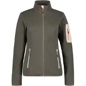 Icepeak Veste en polaire fonctionnelle 'Bowersville' crème / gris foncé / rose / noir