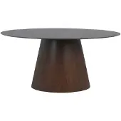 Ebuy24 Bolton table de salle à manger 90x160cm noyer.