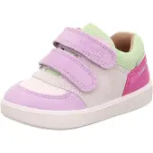 Superfit Baskets 'SUPIES' gris clair / violet / rose / blanc